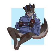 cute luh macro/micro gift from my buddy Enip!